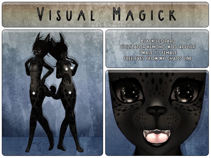 .: Visual Magick :. Leopard Kemono Mod (Black)