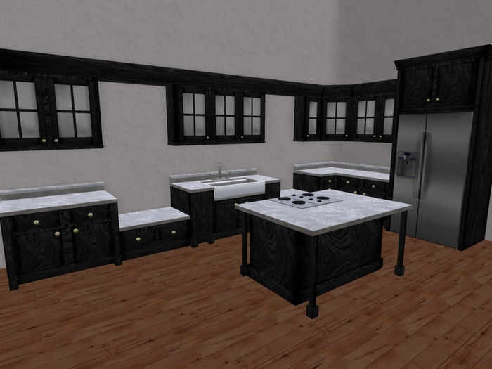 S&J Cottage Kitchen (Black)