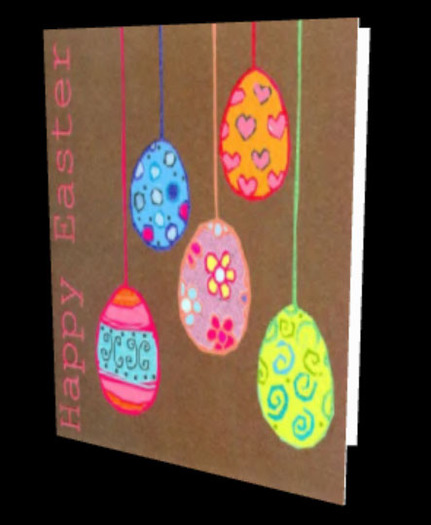 Canny Cards - Happy Easter Eggs Card