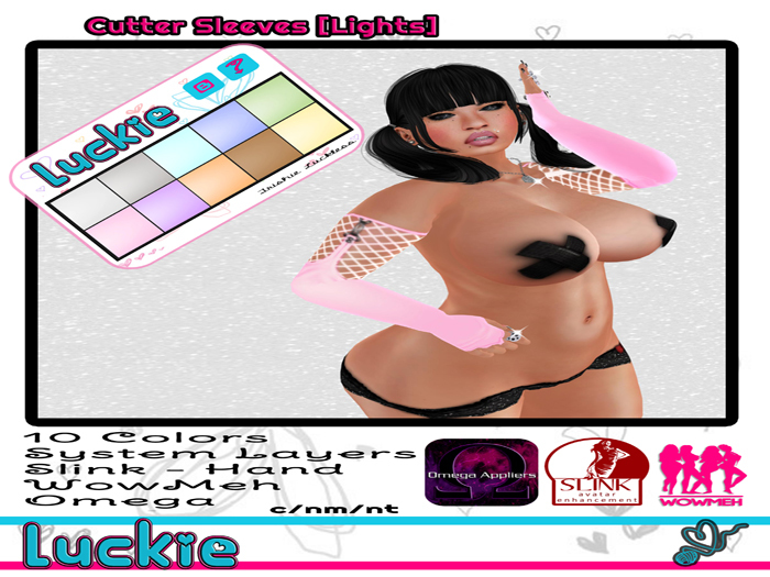 -Luckie- Cutter Sleeves [Lights]