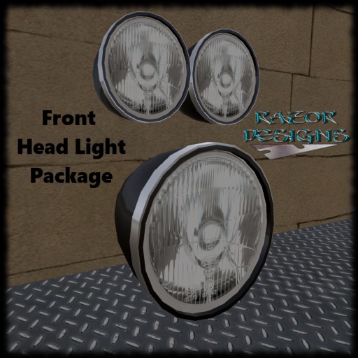 razor designs headlight pack