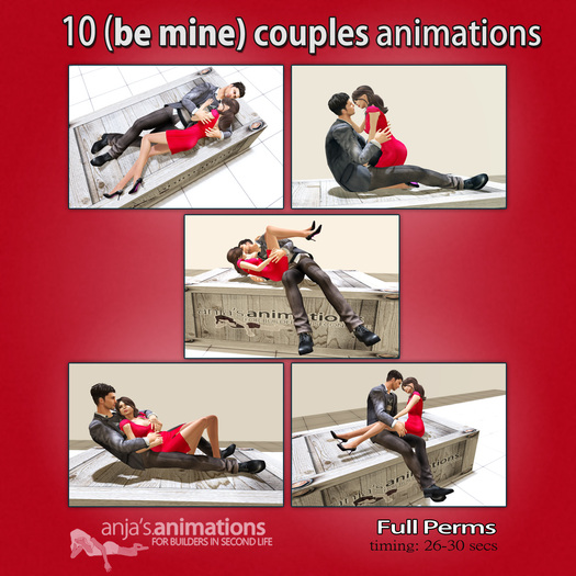 (For Builders) 10 Full Perms (be mine)Couples - Animations