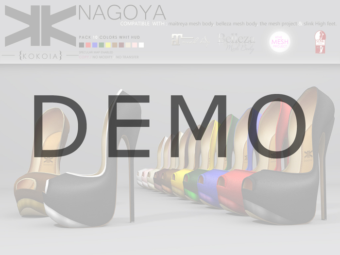 Demo :: Nagoya :: Woman :: 10 Colors :: {kokoia}