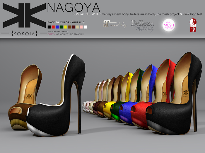 Nagoya :: Woman :: 10 Colors :: {kokoia}