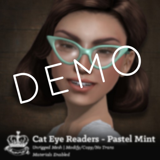 (Yummy) Cat Eye Readers DEMO
