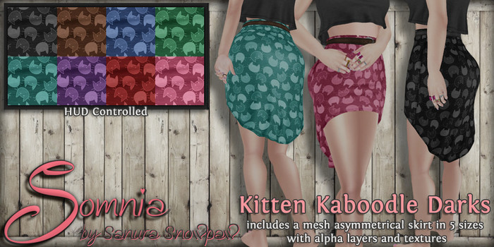 .: Somnia :. Kitten Kaboodle Darks {Crated}