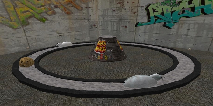 Funny mouse Track (animated catch ball) 