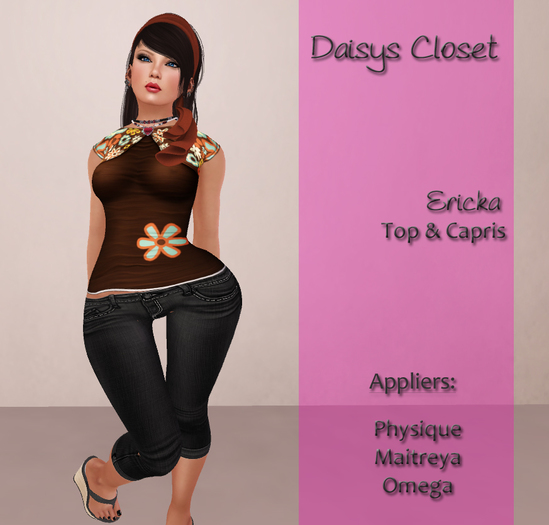 *DC - Ericka Outfit Chocolate Boxed*