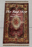 Elegant Aubusson rug with fringe, 3 x 5.5 [1]