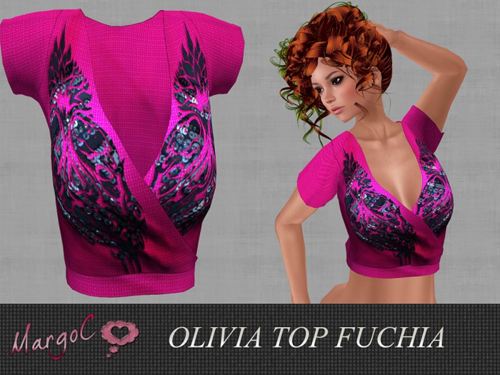 DEMO OLIVIA TOP FUCHIA - MargoC