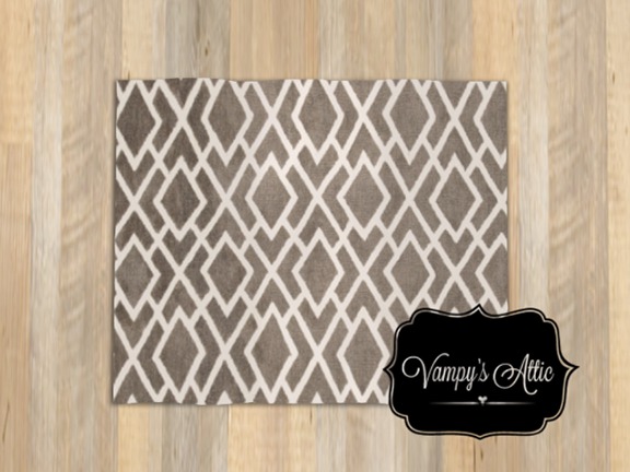 CMSCO. Deco Rug Grey Diamond