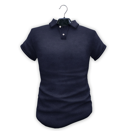 [ L-T-R ] Polo Navy Shirt