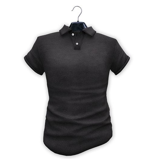 [ L-T-R ] Polo Charcoal Shirt