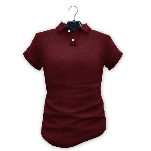 [ L-T-R ] Polo Dark Red Shirt