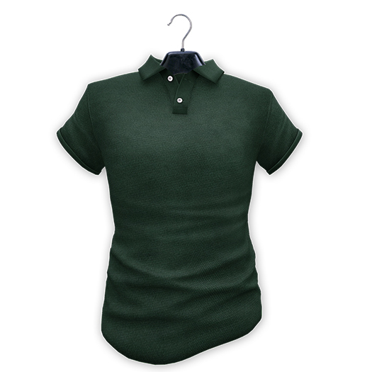 [ L-T-R ] Polo Dark Green Shirt