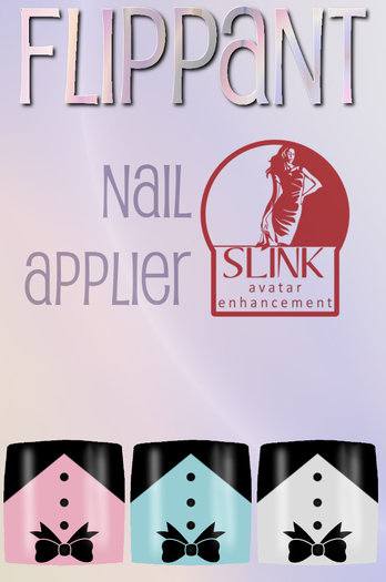 Flippant - Tuxedo Toenail Applier (Slink))