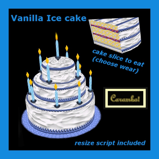 Vanilla Ice cake