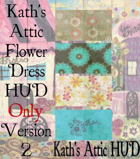 Kath's Attic-Flower Dress HUD 2