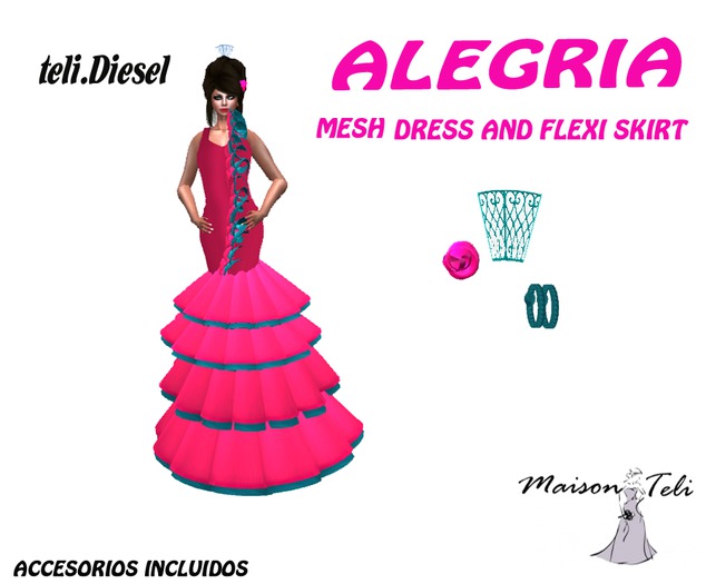 Flamenco dress alegria