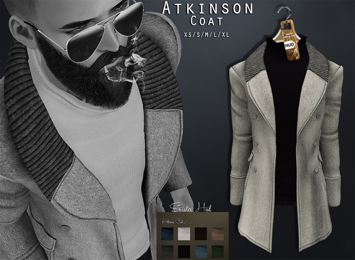 {Fe Style} Atkinson Coat - White W/HUD