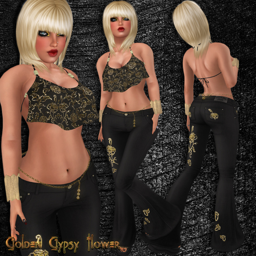 Souled Out Gypsy Halter & Gypsy Bells Black