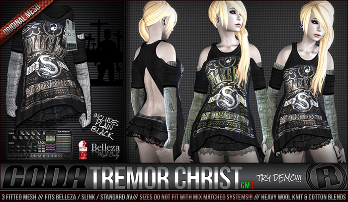 Razor /// Coda Dress - Tremor Christ w/ HUD