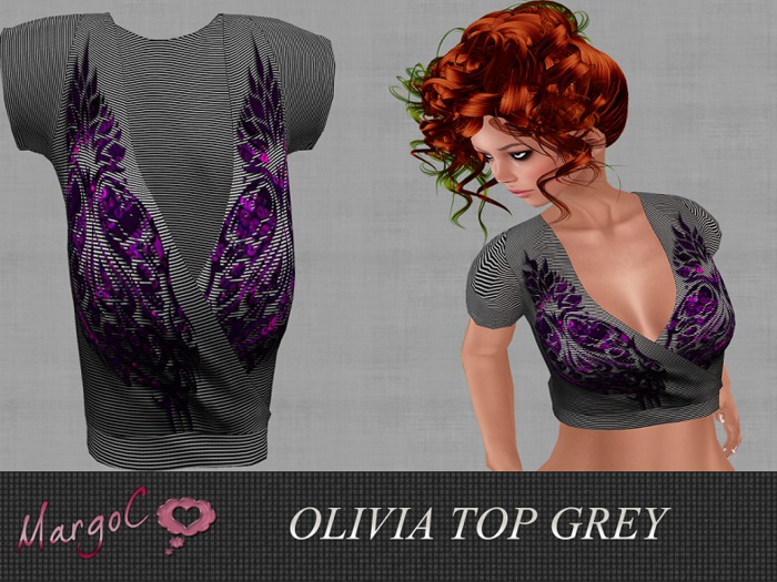 DEMO OLIVIA TOP GREY- MargoC