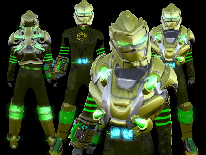 INTERSPATIAL TRAVELER TO THE MOON OUTFIT