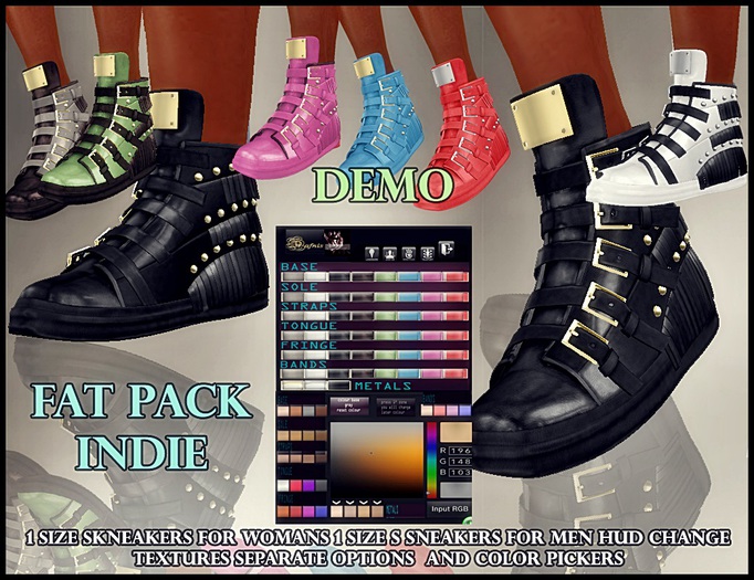 *Dafnis Sneakers FAT PACK BOOTS UNISEX INDIE DEMO