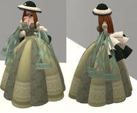 Izza Light Green Dress 13