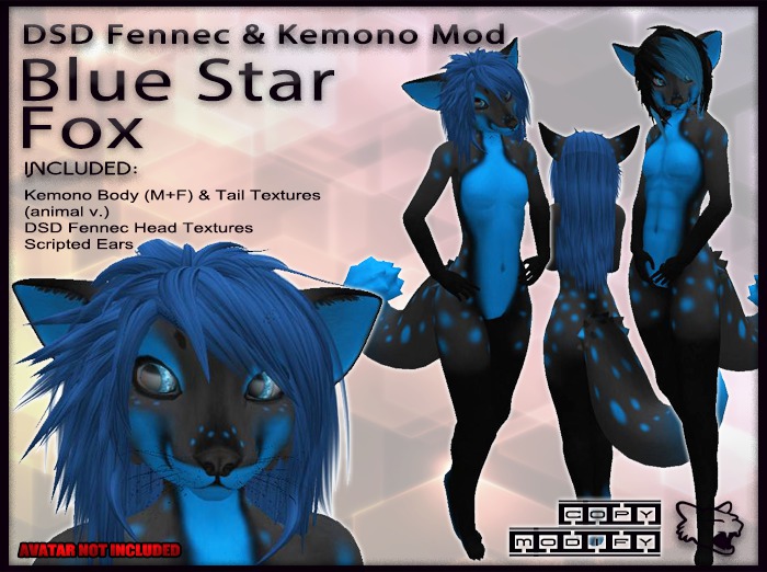 DSD Fennec/Kemono Blue Star Fox