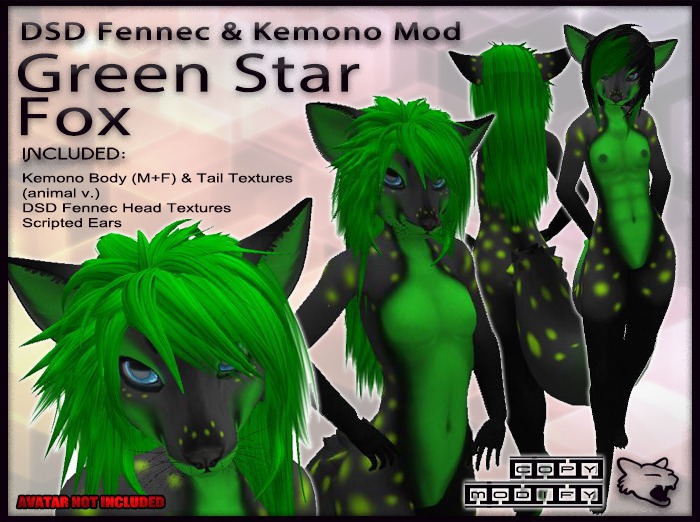 DSD Fennec/Kemono Green Star Fox