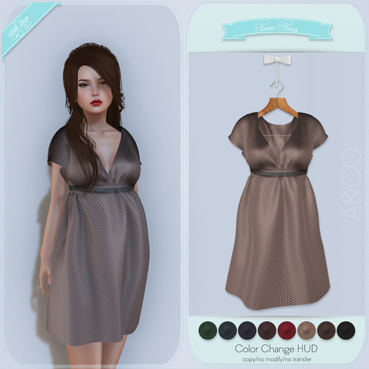 A&CO-Annie Vintage Dress-Darks-All with HUD