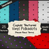*Cupids Textures * 25 VINYL POLKADOT