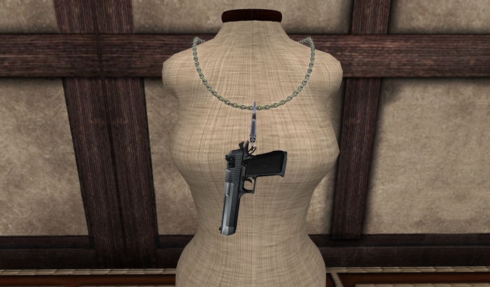 Chained Desert Eagle Pistol