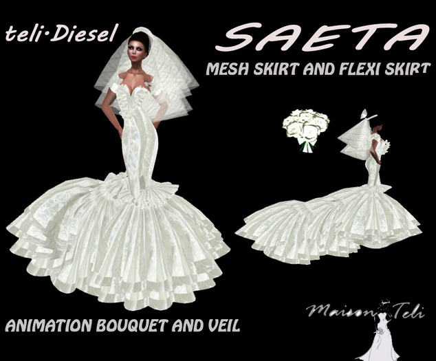 Wedding dress saeta