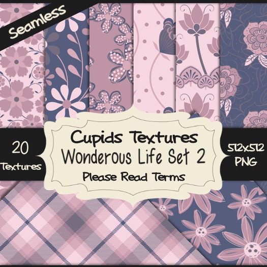 *Cupids Textures * 25 SWEET SUMMER FUN