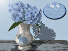 Blue Hydrangea Easter Spring Arrangement