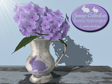 Purple Hydrangea Easter Spring Arrangement