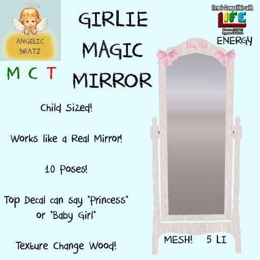 AB Girlie Magic Mirror