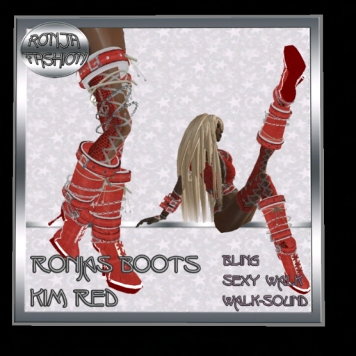 RONJAS Boots Kim Red