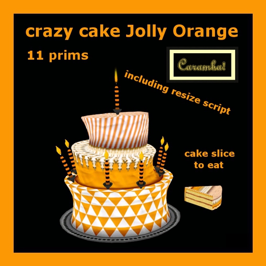 Crazy cake Jolly Orange