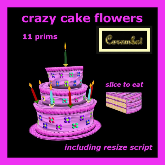 crazy cake Flowers
