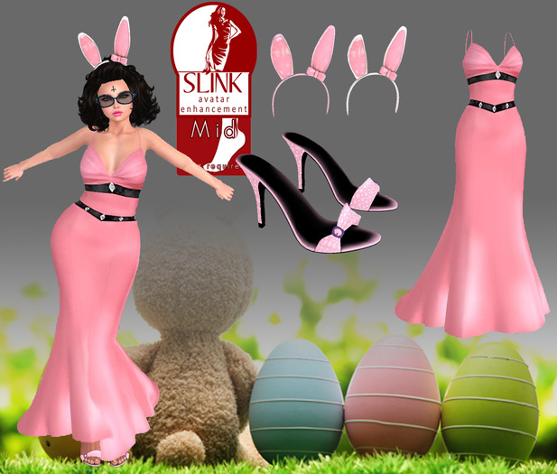 .: MB :. Spring Gown with Bunny Ears and Simlicity Heels
