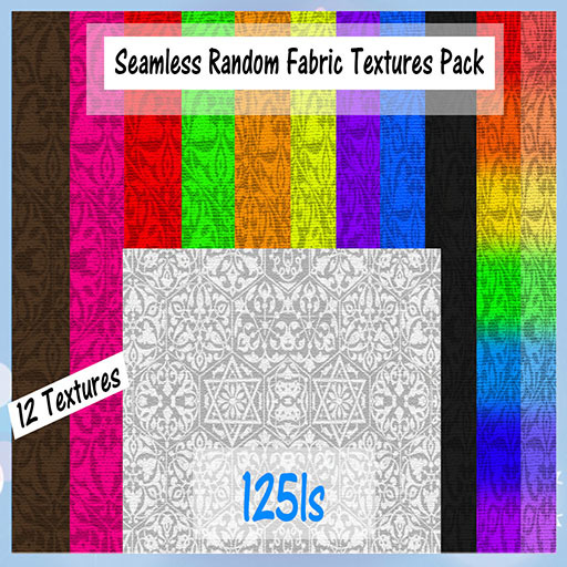 Seamless Random Fabric Textures Pack(BOXED)