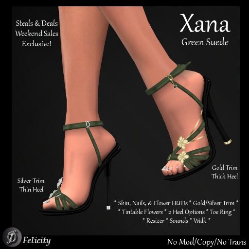 SALE! *Felicity* Xana Stilettos - Green Suede High Heels Strappy Sandals (Shoes with 2 Heel Sizes)