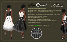 MESH MonoChrome Dress