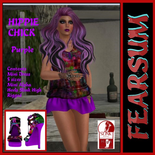 [FD] Hippie Chick Purple