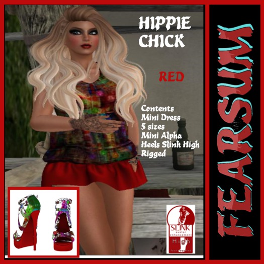 [FD] Hippie Chick Red