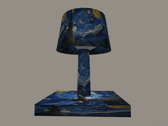 GlamGal Tardis Lamp